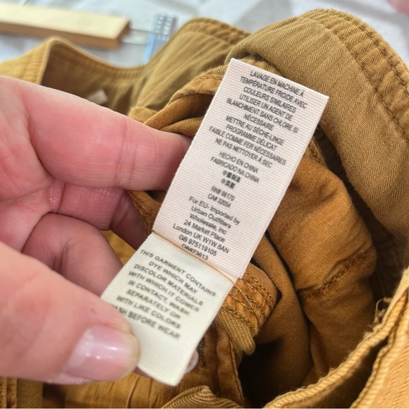 FREE PEOPLE Seamed Like The Real Thing‎ Straight Leg Trouser Pants size 10 - Picture 10 of 10